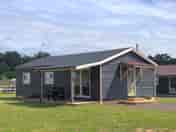 Self-catering Nightjar Lodge sleeps 4 adults and has all your holiday needs