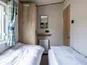 Twin bedroom.