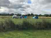 The camping field