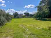 View across the campsite