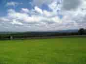 View from the pitches