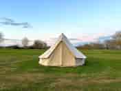 The Red Kite tent from outside