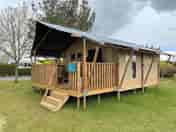 Safari tent. Illustrative image, décor might change