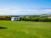 Grass pitches with views