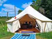 Bell tent exterior