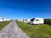 Fully-serviced hardstanding touring pitch
