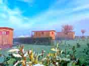 Exterior gypsy caravans