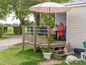 Caravan decking