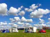 A sunny day on site