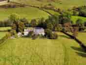Camping field and adjacent orchard at the Pump House