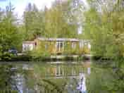 Waterside accommodation with parking space