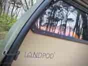 View the sunrise from your Landpod window.