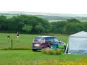 View from campsite