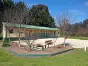 Exterior of bunkhouse