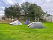 Solo tent pitches