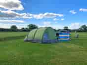 Spacious campsite