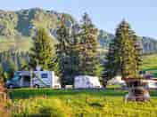 Tent and campervan pitch