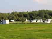 Level grassy pitches