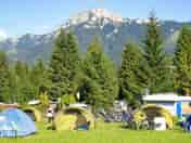 View of mountaintops