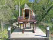 Decking on the lake
