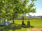 Spacious pitches