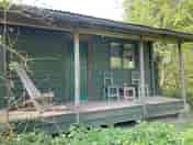 A rustic hut in your own private woodland
