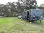 Space for large trailers