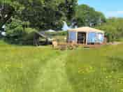 Path down to Oak yurt