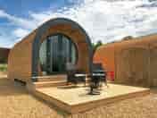 Vanilla pod, luxurious glamping