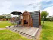 Glamping Pod at Stratford Parks