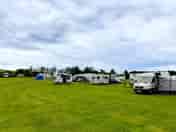 Electric grass pitch