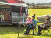 Space for awning setup