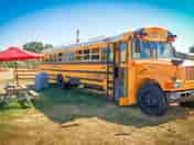 Texas the iconic American school bus