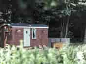 Shepherd's hut exterior