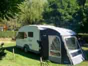 Spacious grass pitches