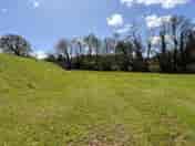 Non-electric grass tent pitches