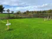Electric grass pitch