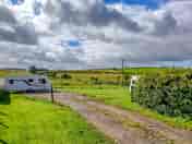 Track to the camping field