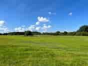 View of the camping field