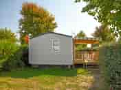 Exterior 2 bedroom static caravan