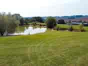 View of the lake from electric hook-up area