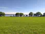 Field with river views