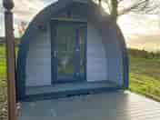 Owl glamping pod