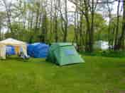 Tents in one of The Dingles