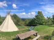 View from the tipi