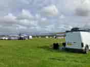Large field with grass pitches