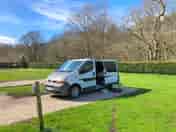 View from camp toilet block