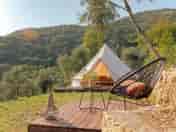 Seating next to the tipi