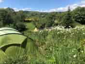 View from hilltop pitch Dafyyd