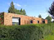 Exterior of the recycled container